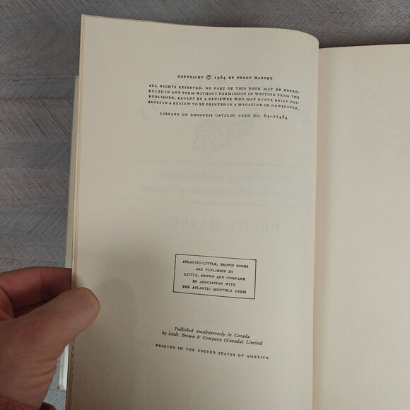 The Horn Of Plenty By Peggy Harvey Vintage Hardcover Cookbook 1964 - Picture 3 of 9